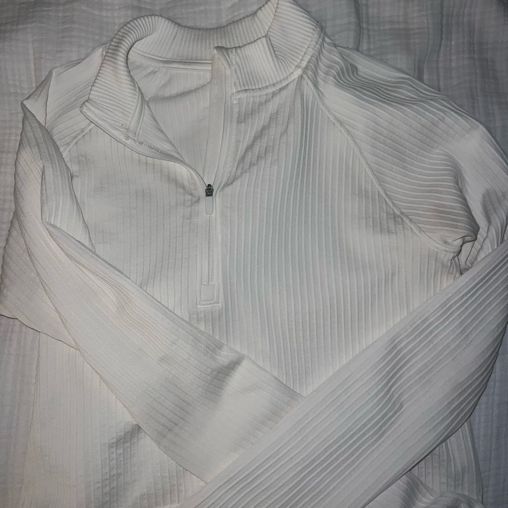 Lululemon ribbed zip up